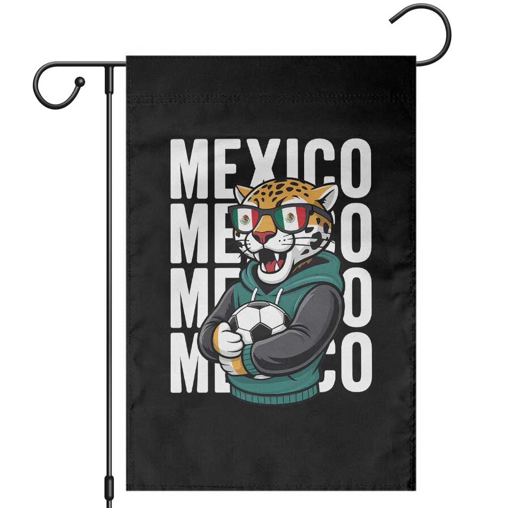Fierce Mexico Jaguar Soccer Pride Fan Gift Garden Flag TS12 Black Print Your Wear