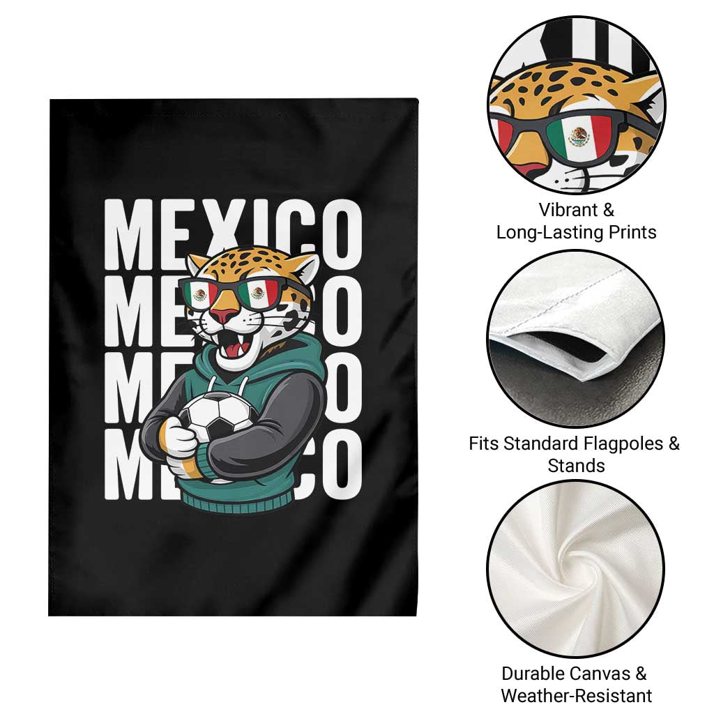 Fierce Mexico Jaguar Soccer Pride Fan Gift Garden Flag TS12 Print Your Wear