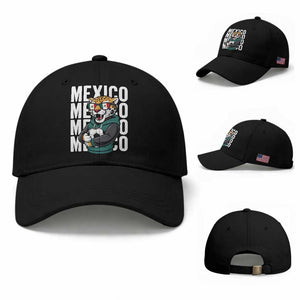 Fierce Mexico Jaguar Soccer Pride Fan Gift Baseball Cap TS12 Baseball Cap Universal Fit Black Print Your Wear