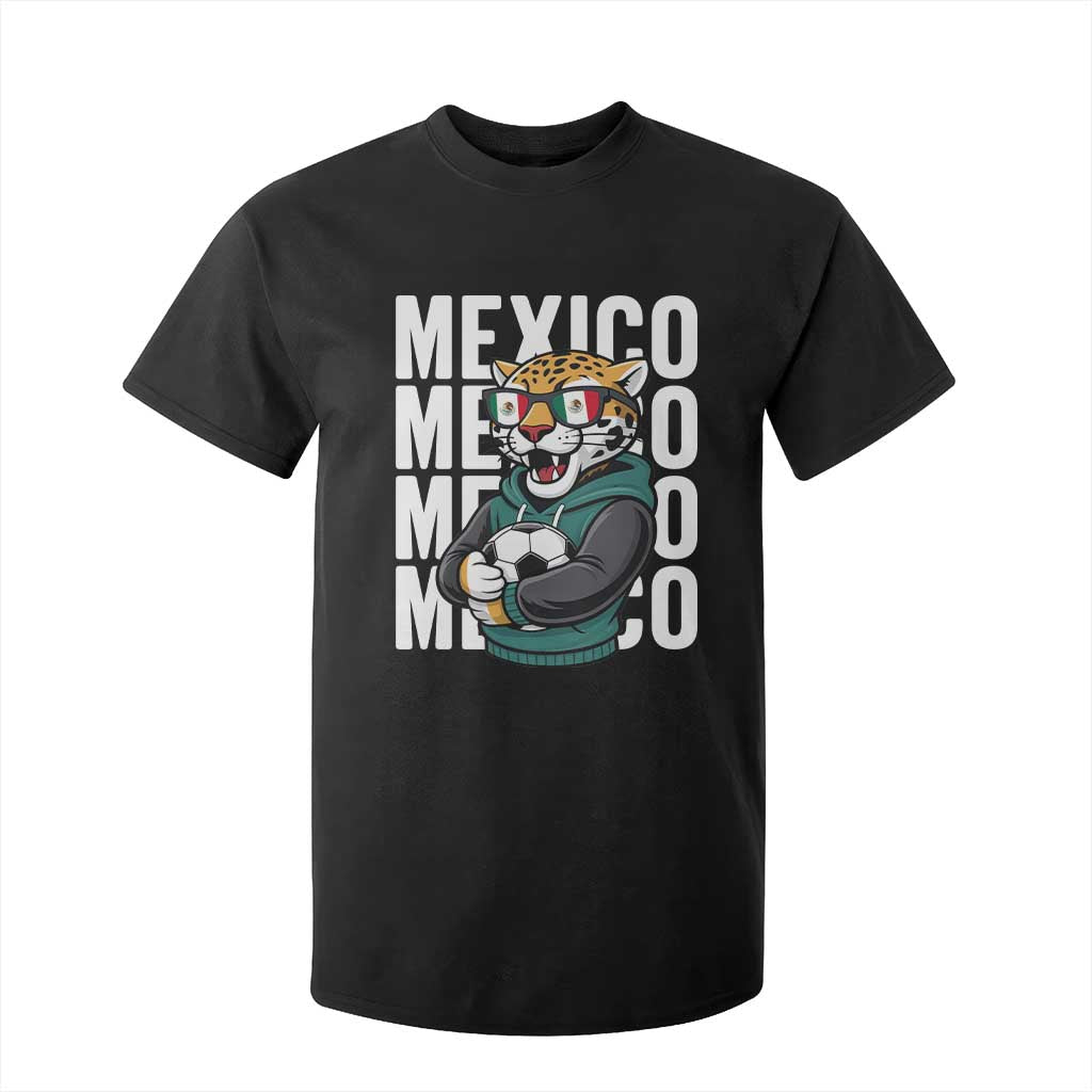 Fierce Mexico Jaguar Soccer Pride Fan Gift T Shirt For Kid TS12 Black Print Your Wear