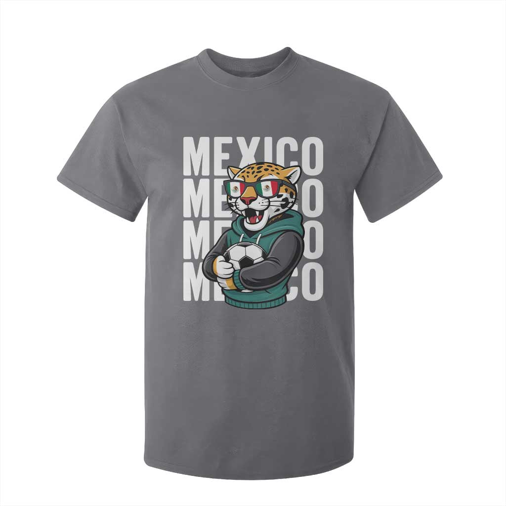 Fierce Mexico Jaguar Soccer Pride Fan Gift T Shirt For Kid TS12 Charcoal Print Your Wear