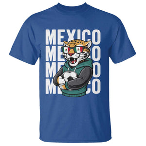 Fierce Mexico Jaguar Soccer Pride Fan Gift T Shirt TS12 Royal Blue Print Your Wear