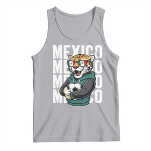 Fierce Mexico Jaguar Soccer Pride Fan Gift Tank Top TS12 Athletic Heather Print Your Wear