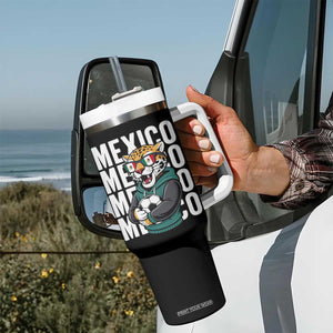 Fierce Mexico Jaguar Soccer Pride Fan Gift Tumbler With Handle TS12 Print Your Wear