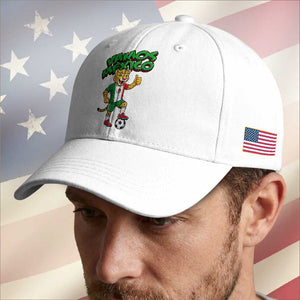 Vamos Mexico Fierce Leopard Baseball Cap Soccer 2026 Fan Gift TS12 Print Your Wear