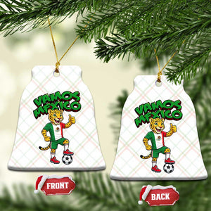 Vamos Mexico Fierce Leopard Ceramic Ornament Soccer 2026 Fan Gift TS12 Print Your Wear