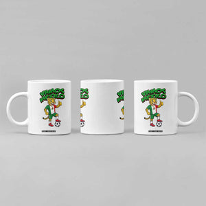 Vamos Mexico Fierce Leopard Coffee Mug Soccer 2026 Fan Gift TS12 Print Your Wear
