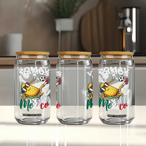 Vamos Mexico Taco Playing Soccer Glass Can Mexican Fan Gift TS12 Print Your Wear