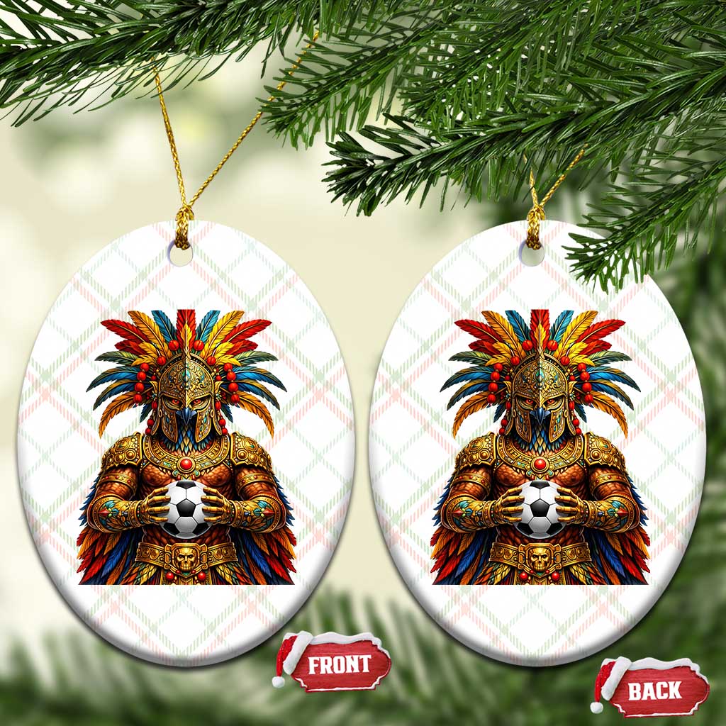 Legendary Tribal Soccer Warrior Ceramic Ornament Football Lover TS12 Print Your Wear