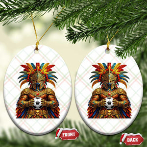 Legendary Tribal Soccer Warrior Ceramic Ornament Football Lover TS12 Print Your Wear
