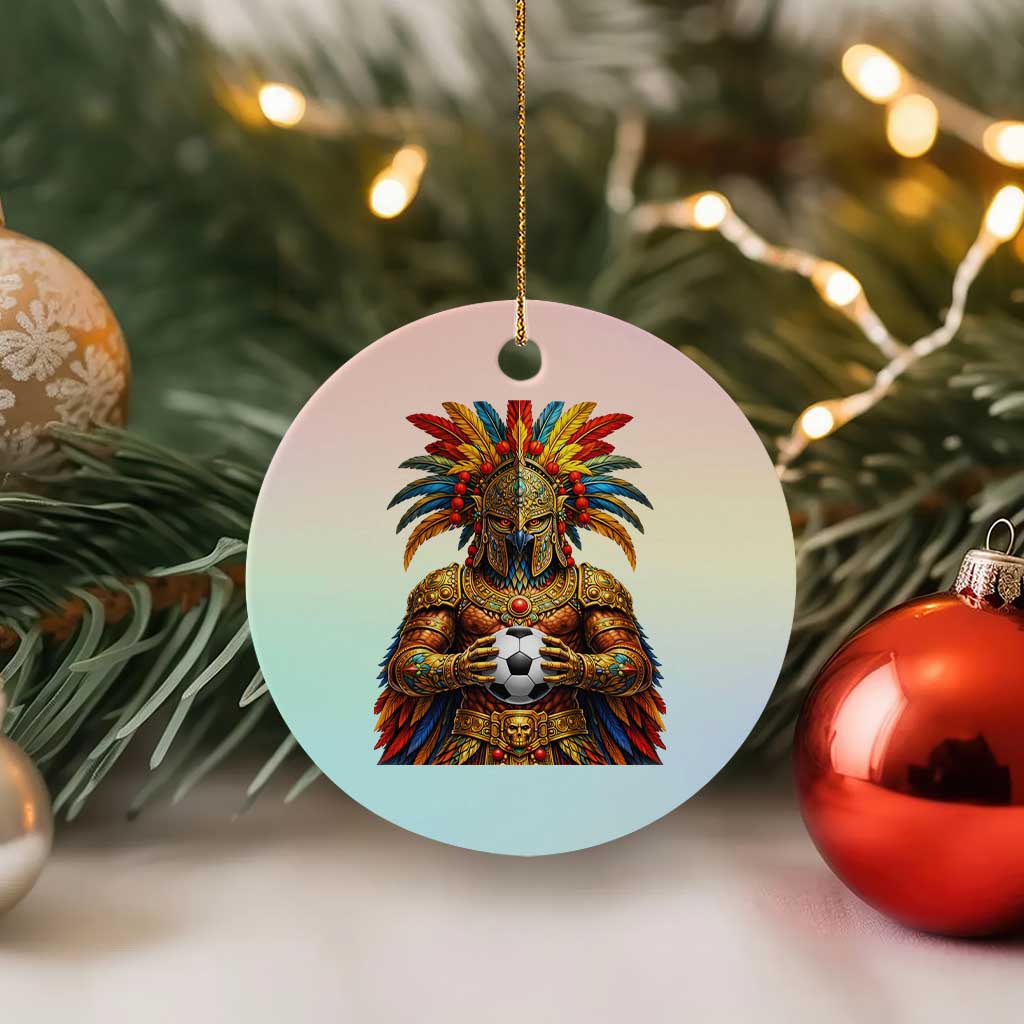 Legendary Tribal Soccer Warrior Ceramic Ornament Football Lover TS12 1pc Pastel Print Your Wear