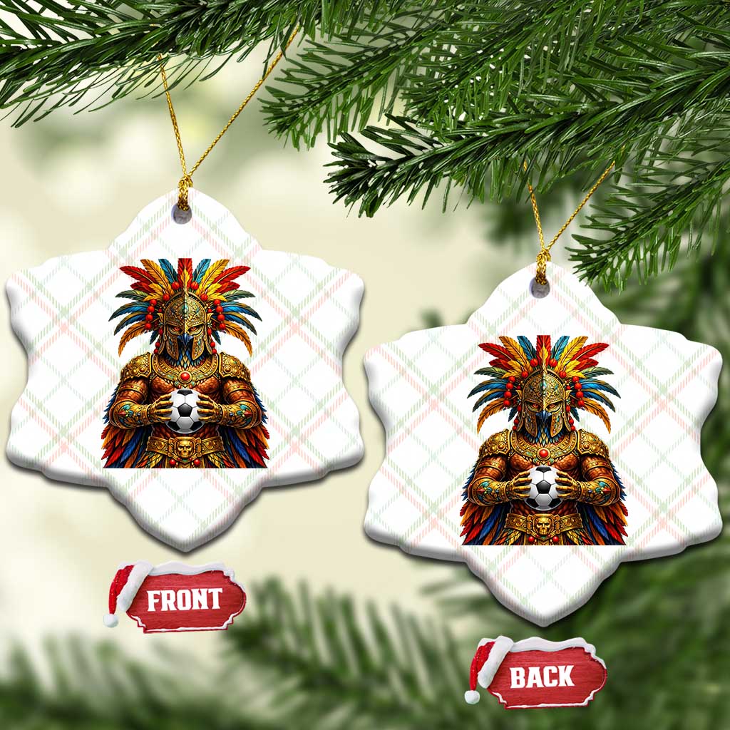 Legendary Tribal Soccer Warrior Ceramic Ornament Football Lover TS12 Print Your Wear
