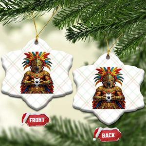 Legendary Tribal Soccer Warrior Ceramic Ornament Football Lover TS12 Print Your Wear
