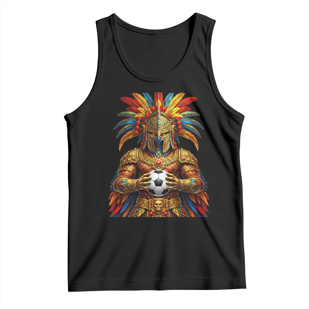 Legendary Tribal Soccer Warrior Tank Top Football Lover TS12 Black Print Your Wear