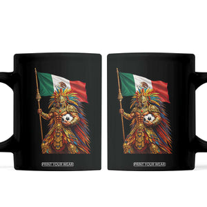 Legendary Mexican Soccer Warrior Pride Coffee Mug TS12 Black Print Your Wear