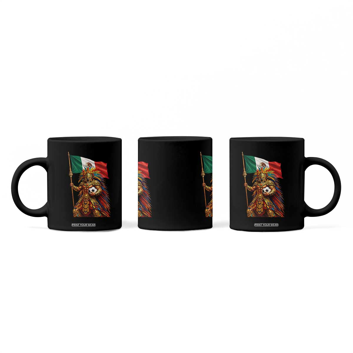 Legendary Mexican Soccer Warrior Pride Coffee Mug TS12 Print Your Wear