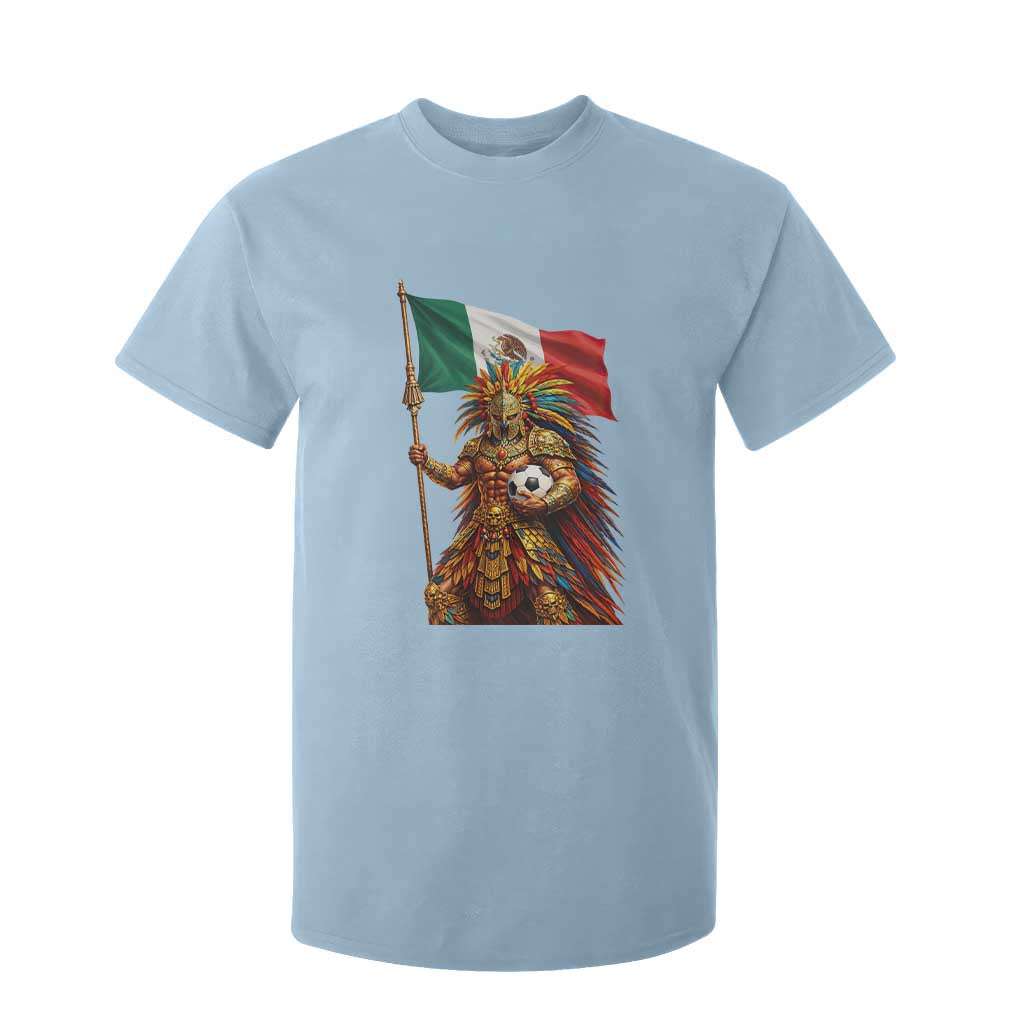 Legendary Mexican Soccer Warrior Pride T Shirt For Kid TS12 Light Blue Print Your Wear