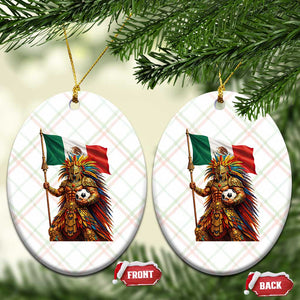 Legendary Mexican Soccer Warrior Pride Ceramic Ornament TS12 Print Your Wear