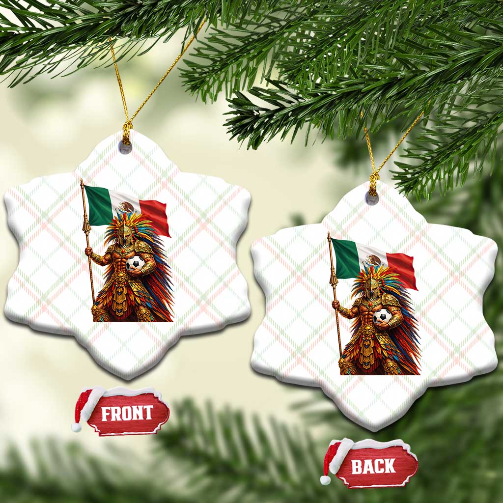 Legendary Mexican Soccer Warrior Pride Ceramic Ornament TS12 Print Your Wear
