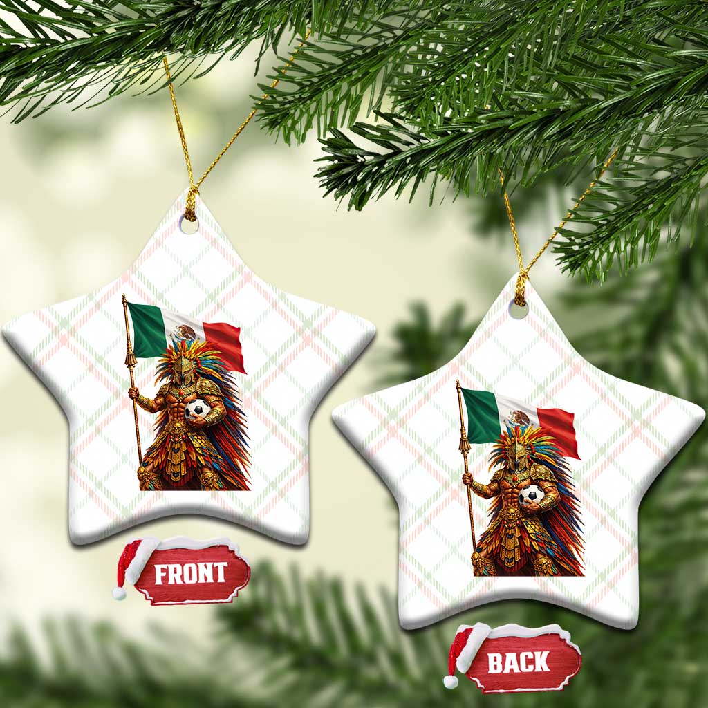 Legendary Mexican Soccer Warrior Pride Ceramic Ornament TS12 Print Your Wear