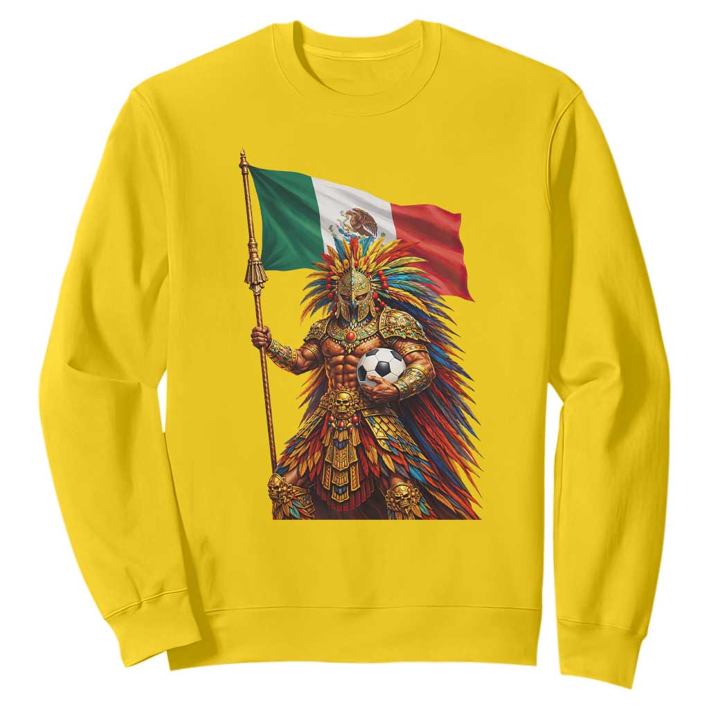 Legendary Mexican Soccer Warrior Pride Sweatshirt TS12 Daisy Print Your Wear