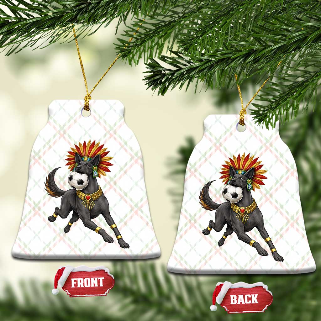 Xolo Dog Soccer Aztec Mexican Fan Gift Ceramic Ornament TS12 Print Your Wear