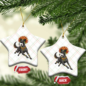 Xolo Dog Soccer Aztec Mexican Fan Gift Ceramic Ornament TS12 Print Your Wear