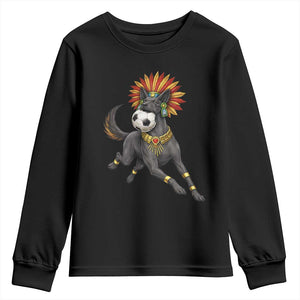 Xolo Dog Soccer Aztec Mexican Fan Gift Youth Sweatshirt TS12 Black Print Your Wear