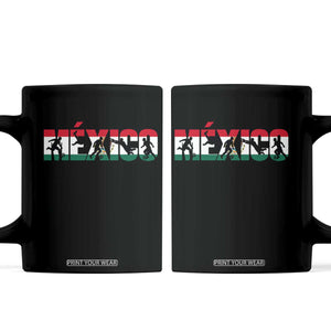 Mexico Soccer Lover Coffee Mug World Football Fan Gift TS12 Black Print Your Wear