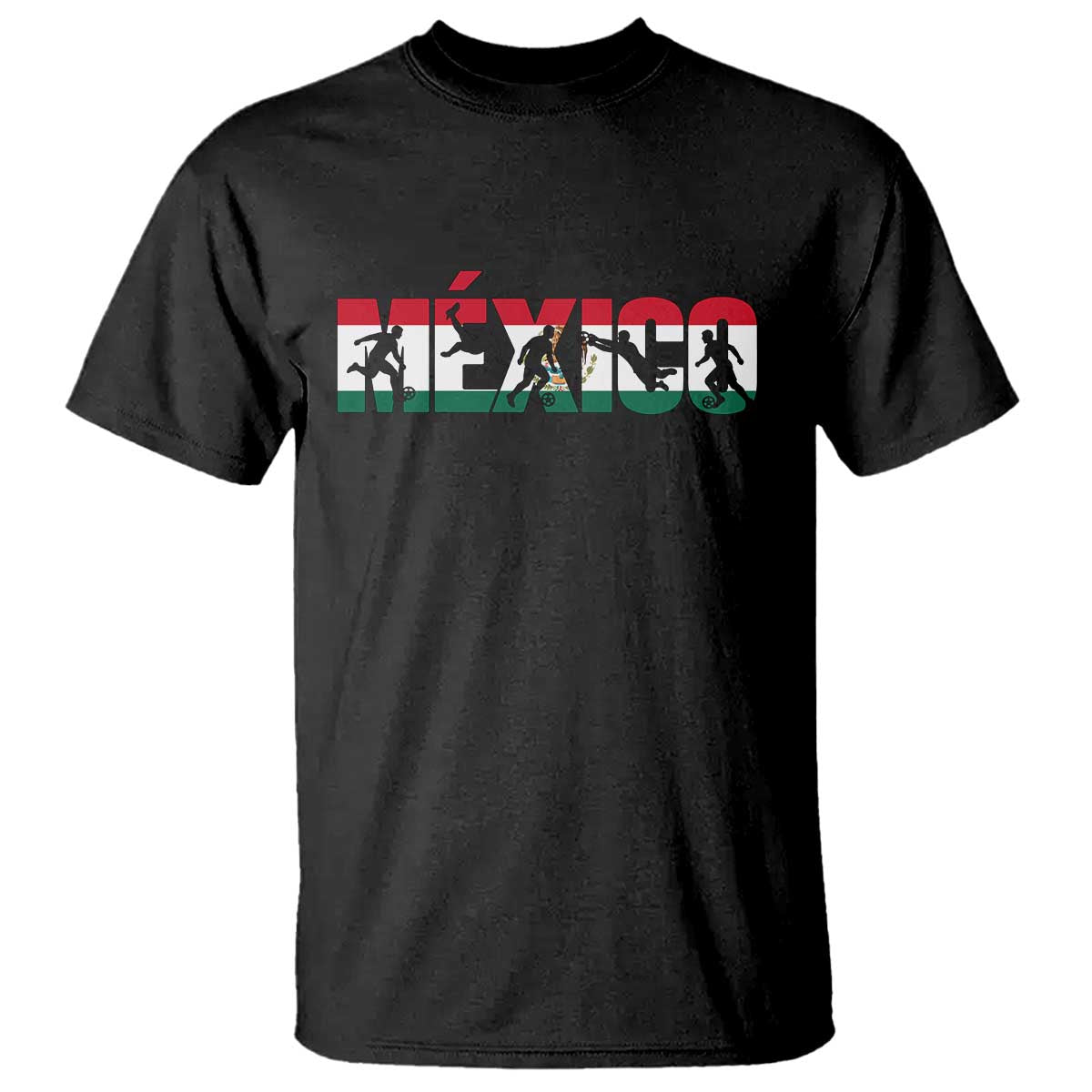 Mexico Soccer Lover T Shirt World Football Fan Gift TS12 Black Print Your Wear