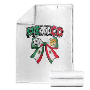 Mexico National Soccer Lover Throw Blanket Soccer Pride Fan Gift TS12 White Print Your Wear
