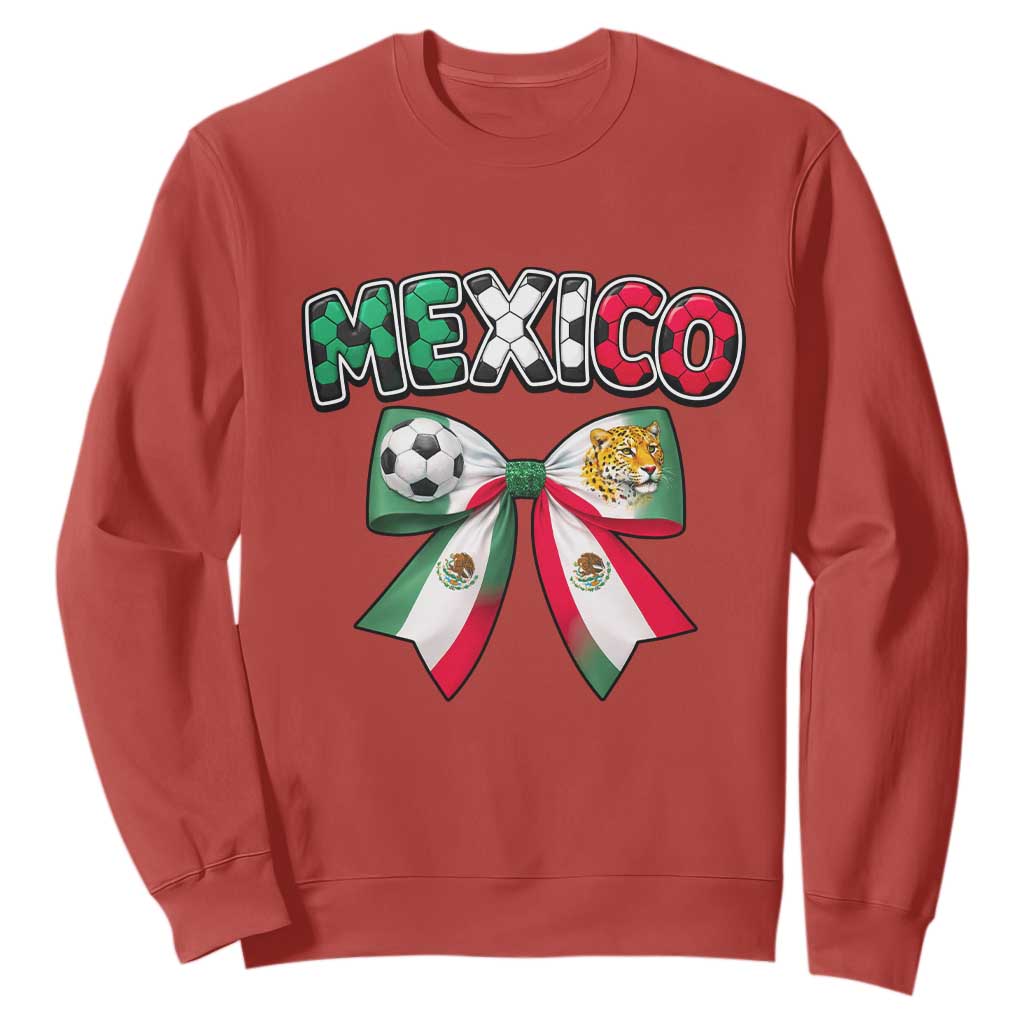 Mexico National Soccer Lover Sweatshirt Soccer Pride Fan Gift TS12 Red Print Your Wear