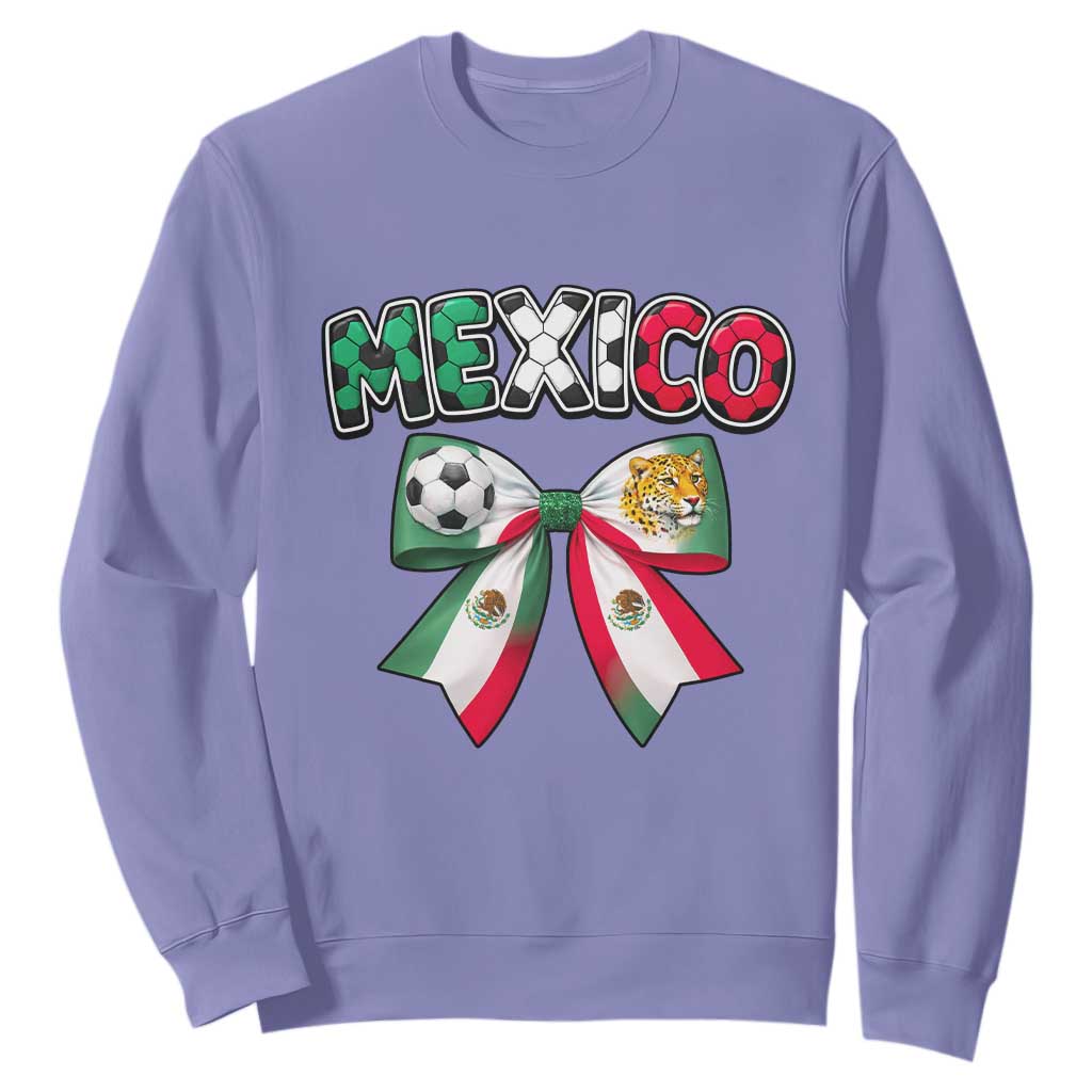 Mexico National Soccer Lover Sweatshirt Soccer Pride Fan Gift TS12 Violet Print Your Wear