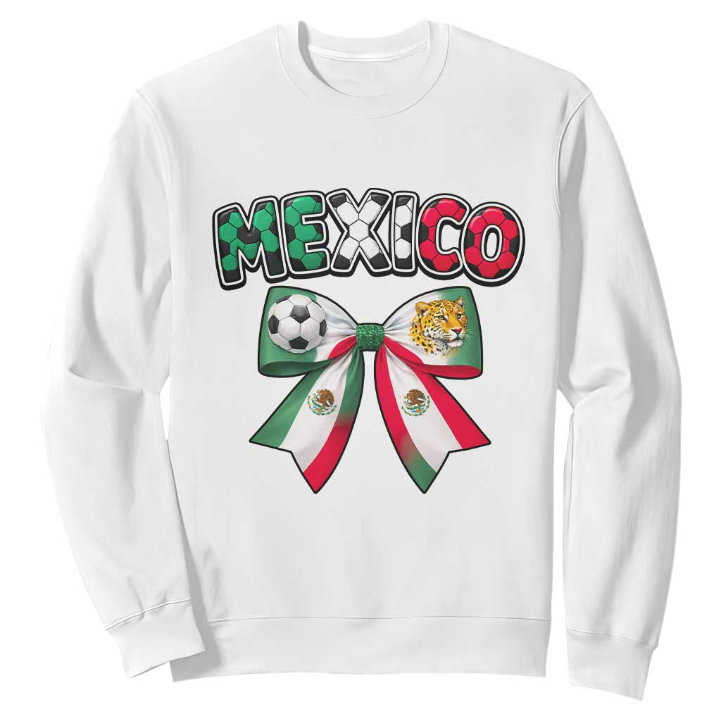 Mexico National Soccer Lover Sweatshirt Soccer Pride Fan Gift TS12 White Print Your Wear