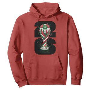 Proud Mexico National Soccer Lover Fan Gift Hoodie TS12 Red Print Your Wear