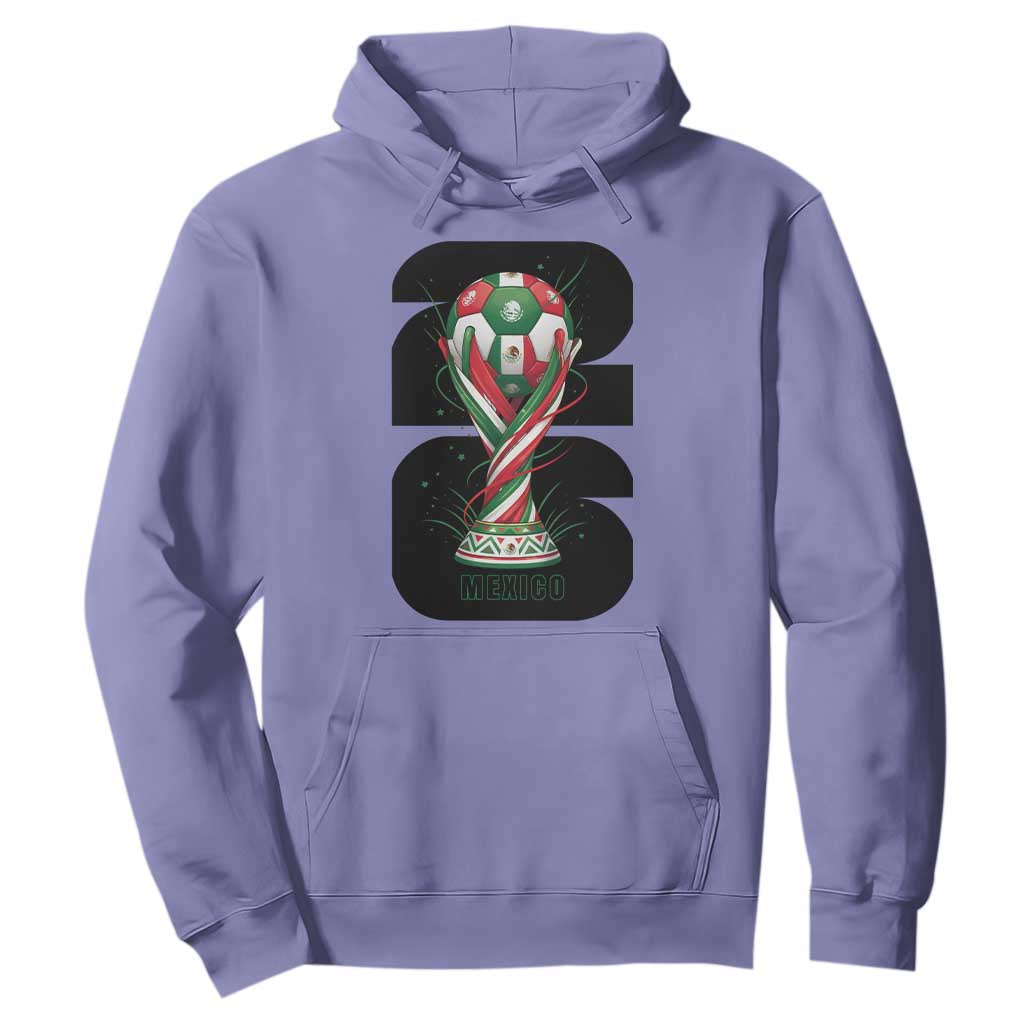 Proud Mexico National Soccer Lover Fan Gift Hoodie TS12 Violet Print Your Wear