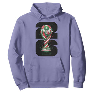 Proud Mexico National Soccer Lover Fan Gift Hoodie TS12 Violet Print Your Wear