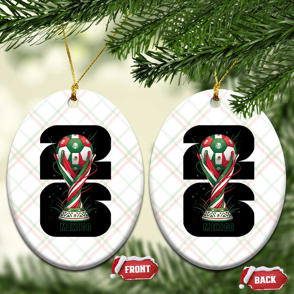 Proud Mexico National Soccer Lover Fan Gift Ceramic Ornament TS12 Print Your Wear
