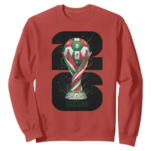 Proud Mexico National Soccer Lover Fan Gift Sweatshirt TS12 Red Print Your Wear