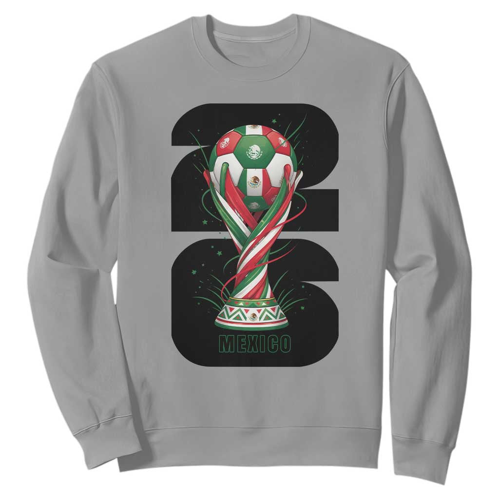 Proud Mexico National Soccer Lover Fan Gift Sweatshirt TS12 Sport Gray Print Your Wear