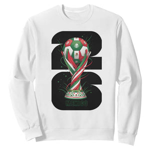 Proud Mexico National Soccer Lover Fan Gift Sweatshirt TS12 White Print Your Wear