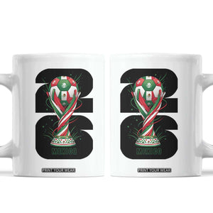 Proud Mexico National Soccer Lover Fan Gift Coffee Mug TS12 White Print Your Wear