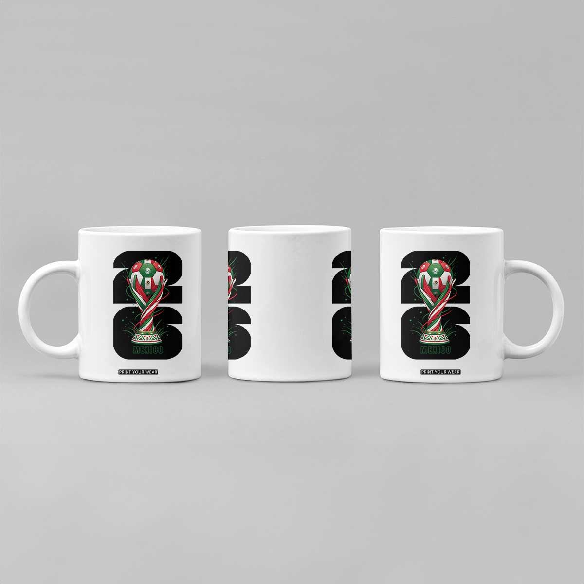 Proud Mexico National Soccer Lover Fan Gift Coffee Mug TS12 Print Your Wear