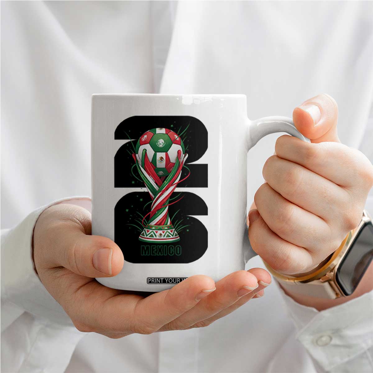 Proud Mexico National Soccer Lover Fan Gift Coffee Mug TS12 Print Your Wear