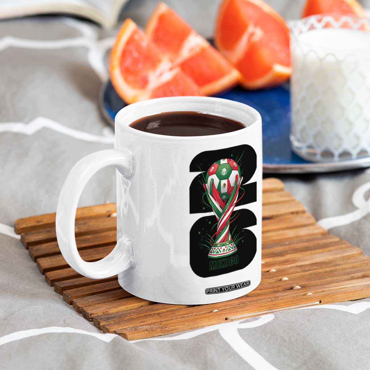 Proud Mexico National Soccer Lover Fan Gift Coffee Mug TS12 Print Your Wear