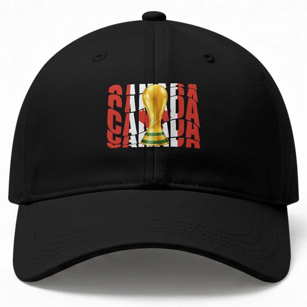 Proud Canada National Soccer Lover Fan Gift Baseball Cap TS12 Print Your Wear