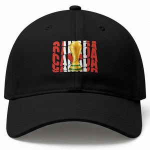 Proud Canada National Soccer Lover Fan Gift Baseball Cap TS12 Print Your Wear