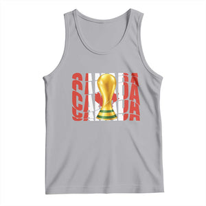 Proud Canada National Soccer Lover Fan Gift Tank Top TS12 Athletic Heather Print Your Wear