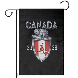 Canada National Soccer Fan Garden Flag Proud Canadian Gift TS12 Black Print Your Wear