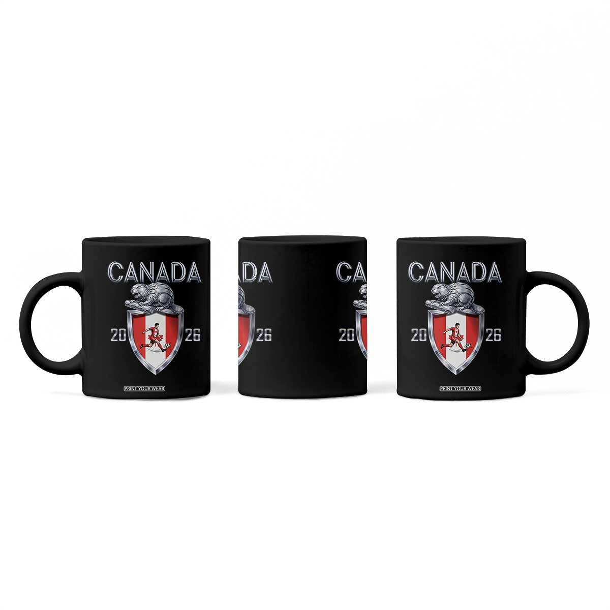 Canada National Soccer Fan Coffee Mug Proud Canadian Gift TS12 Print Your Wear